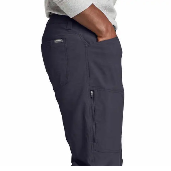 ACCURATE LISTING!!! Eddie Bauer Fleece Lined Tech Pants 2 Pack - Picture 7 of 9